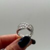 Anillo plata 925 y cubis Anillo plata 925 y cubis