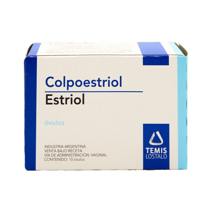 COLPOESTRIOL CJ X 15 OVULOS única