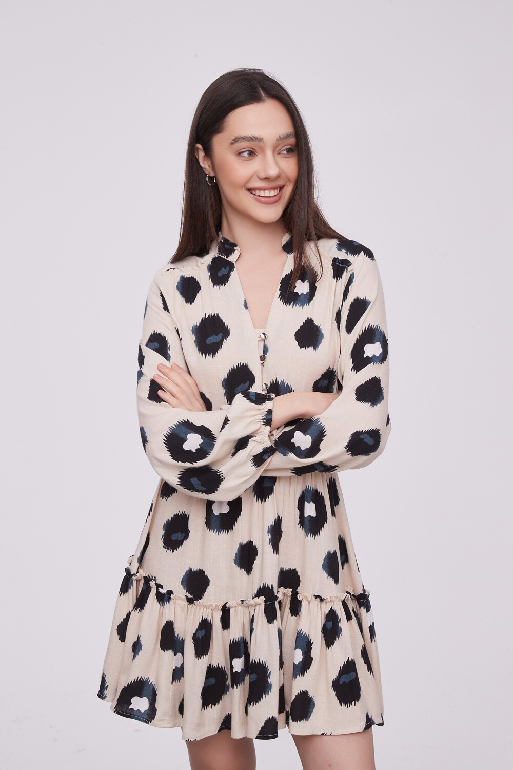 Vestido Quillas Estampado 2