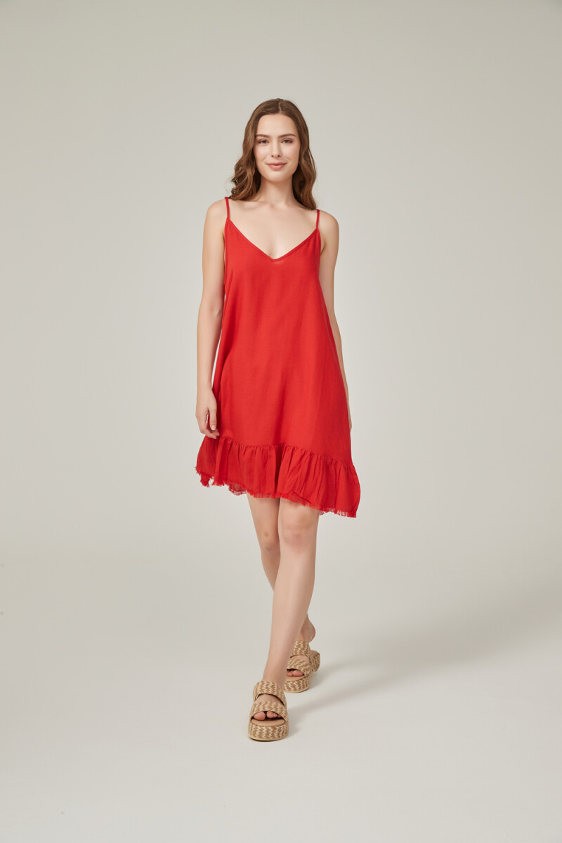 Vestido Lauren - Rojo 