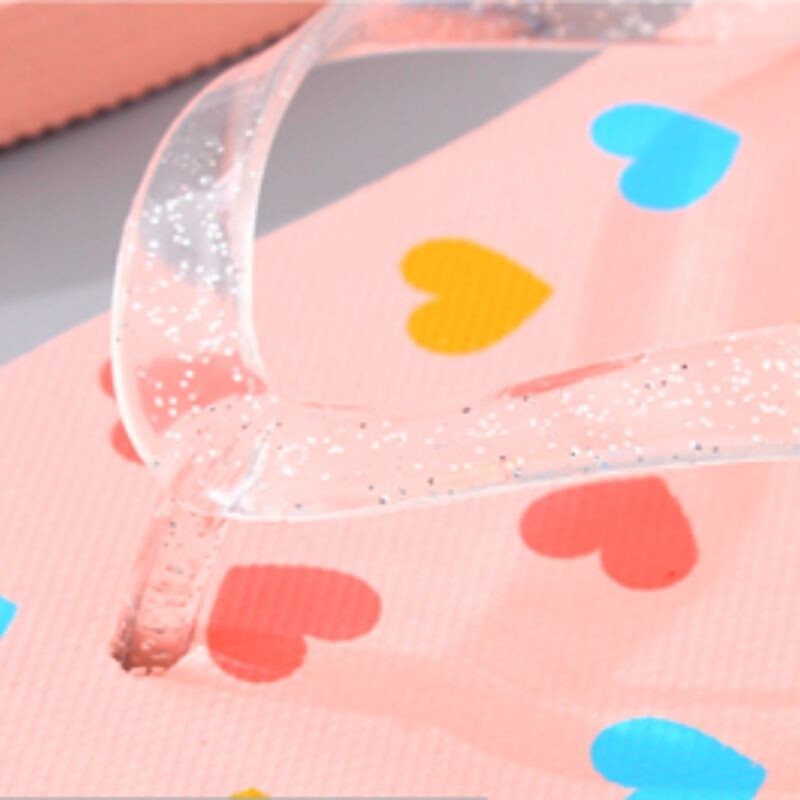 Chancletas Rosa Para Niños Corazones - 29/30 Chancletas Rosa Para Niños Corazones - 29/30