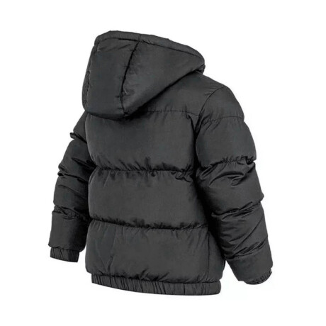 Campera Abrigo Topper Inflada Con Capucha P/ Hombre Negro
