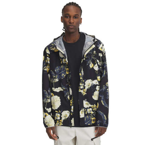 CLOUDSTRIKE STRETCH JKT PRNT-BLK BLK-001