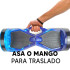 Skate Eléctrico Hoverboard 8" AZUL