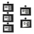 Caja Fuerte Cofre Electronica Digital Llaves Seguridad Color Variante Negro