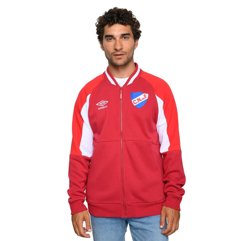 CAMPERA UMBRO BOMBER LIMIT CNF de Hombre - NU143019 Bordo-blanco