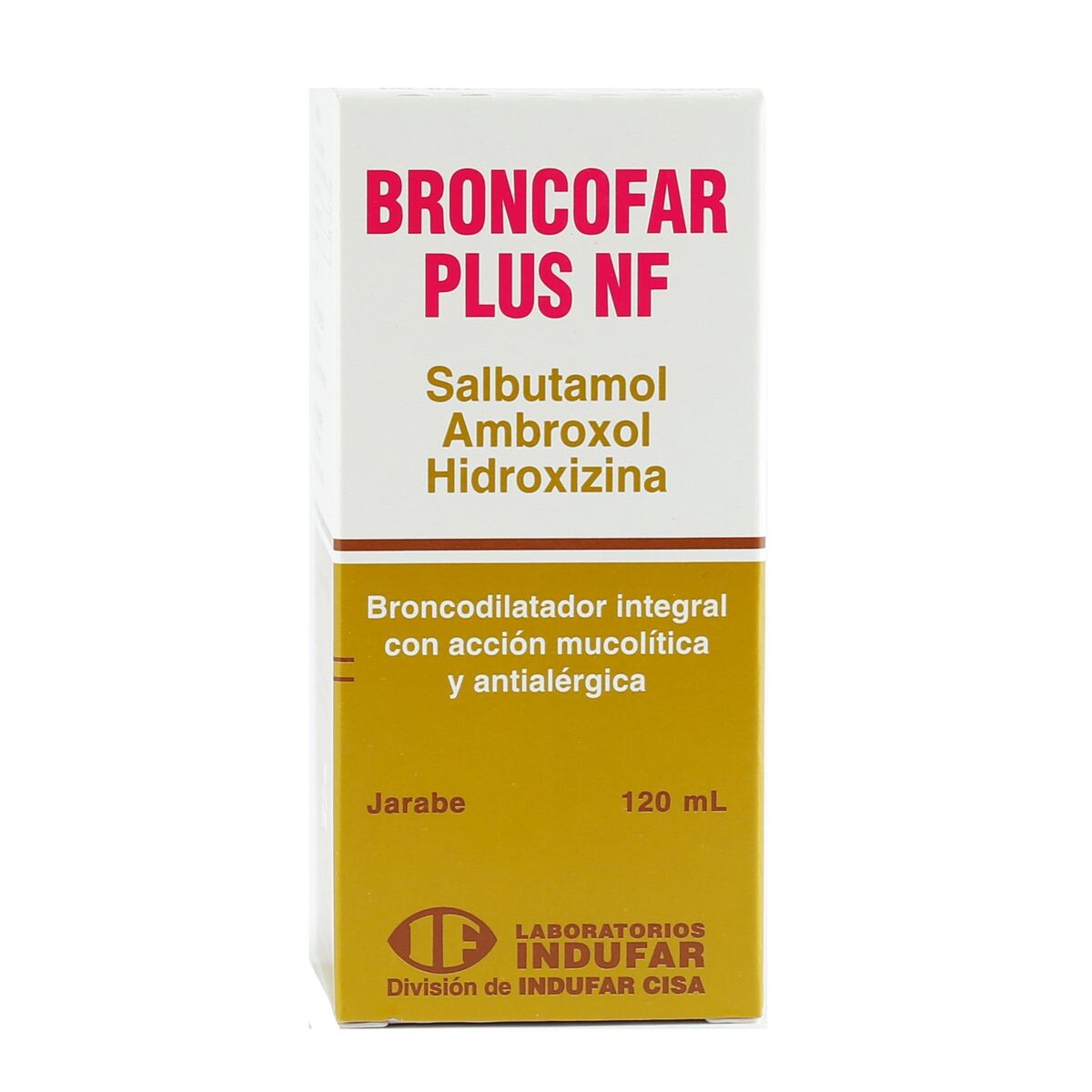 BRONCOFAR PLUS NF JBE. FR. X 120 ML. 