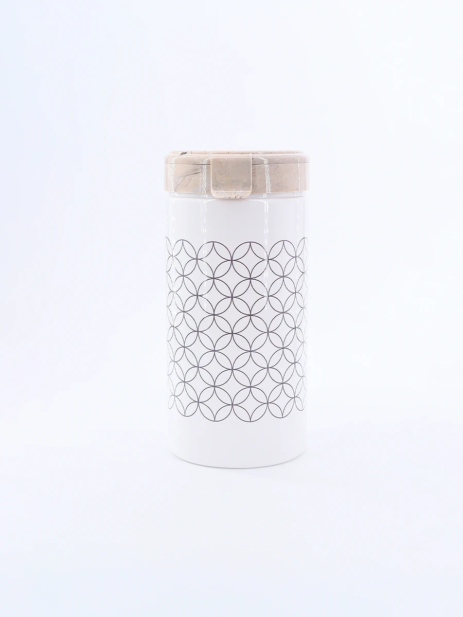 FRASCO DE CON TAPA 2L - BLANCO 