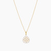 Cadena en oro 18K con colgante de circonias Cadena En Oro 18k Con Colgante De Circonias