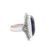 Anillo Oval-Plata 925-Piedra amatista imperial-AN3283 conpiedra