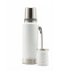 Set termo Comet Viena 1 lt + Mate de 160 ml Blanco