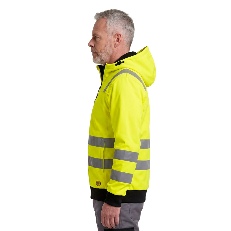 Campera Trabajo Reflectiva Diadora Utility Amarillo Fluo