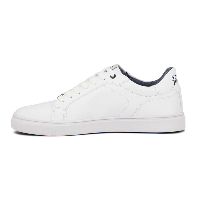 Penguin Deportivo Hombre Casual Fortuna- White Blanco