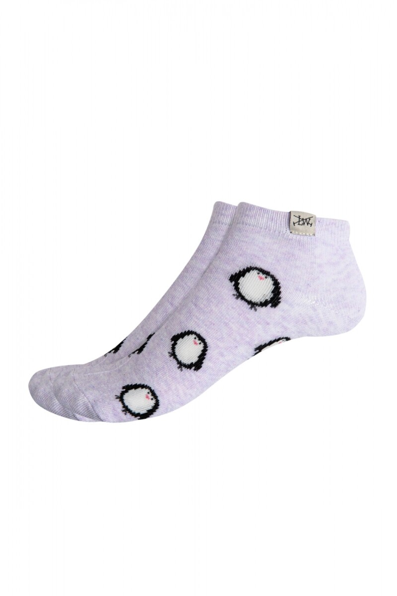 Media Pingüino - Lavanda 