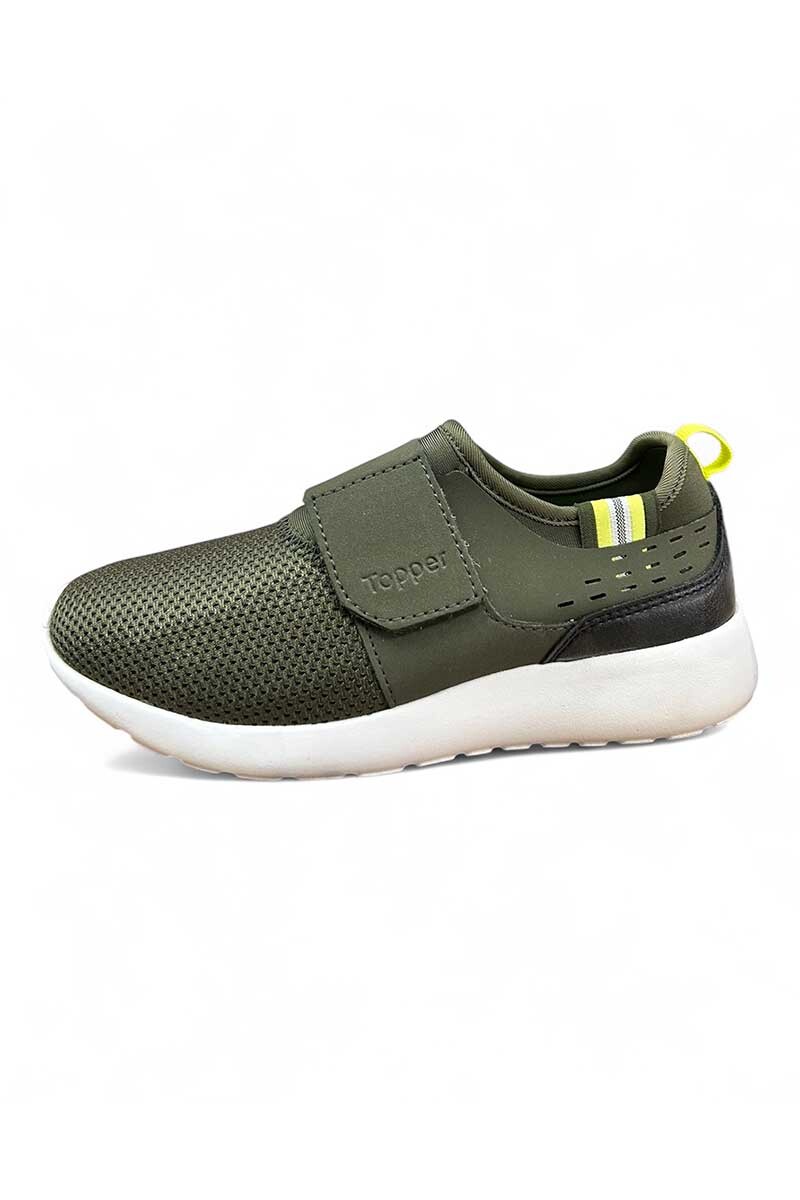 CALZADO DEPORTIVO VELCRO TOPPER SUR Verde-seco