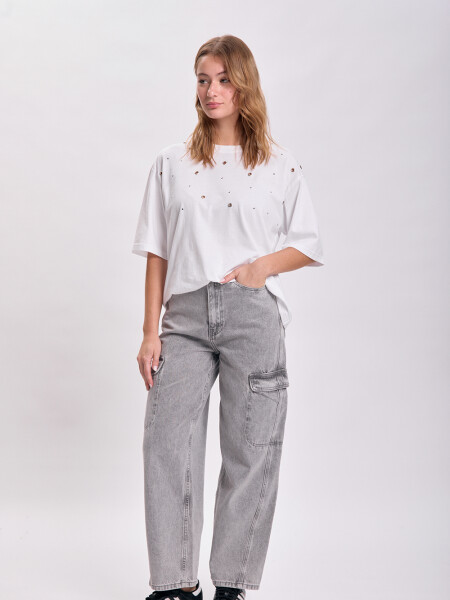 Remera estampa Blanco