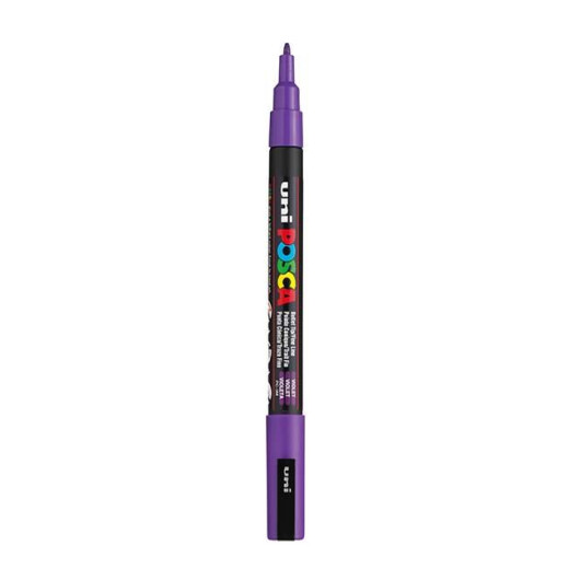 Marcadores Uni Posca 1.3 Mm - Violeta Marcadores Uni Posca 1.3 Mm - Violeta