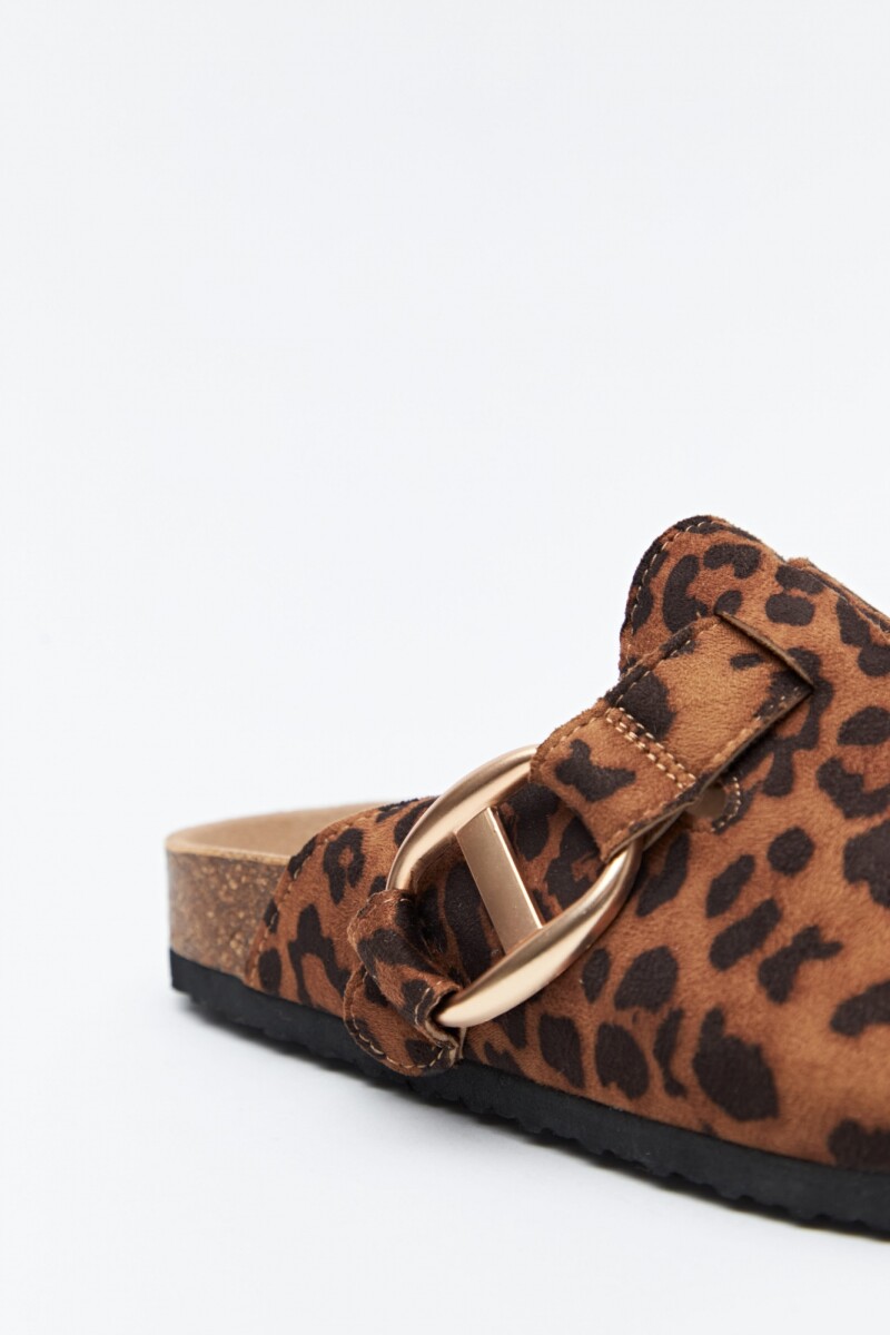 ZUECO RIGA Animal Print