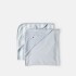 Set x2 toallas carters celeste oso