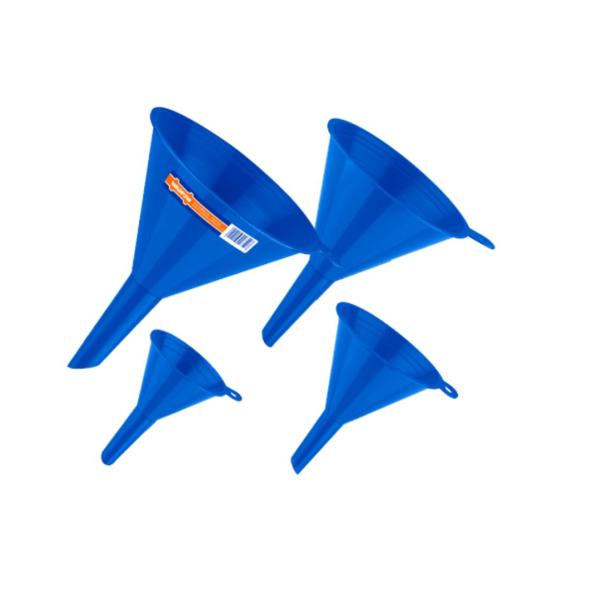 SET X4 EMBUDOS PLASTICOS WADFOW Set X4 Embudos Plasticos Wadfow