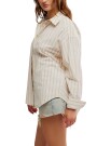 CAMISA VARSITY VIBES Marfil