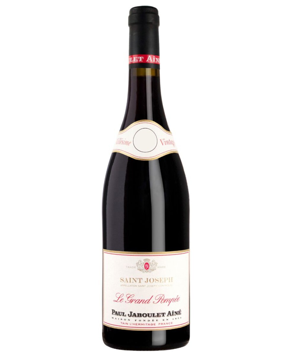 Vino PAUL JABOULET SAINT JOSEPH Le Grand Pompee Tinto 750ml. 