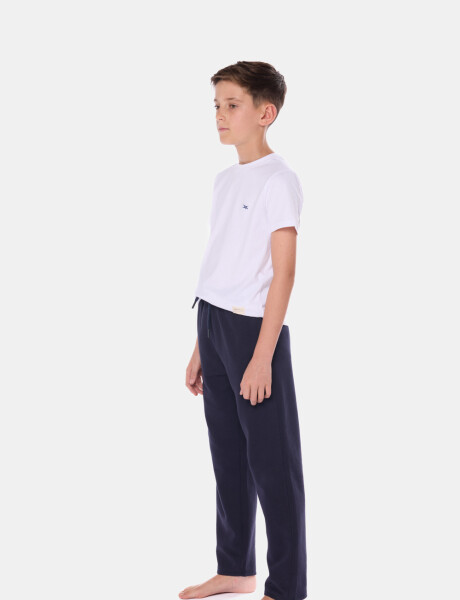 PANTALÓN DE ALGODÓN Azul