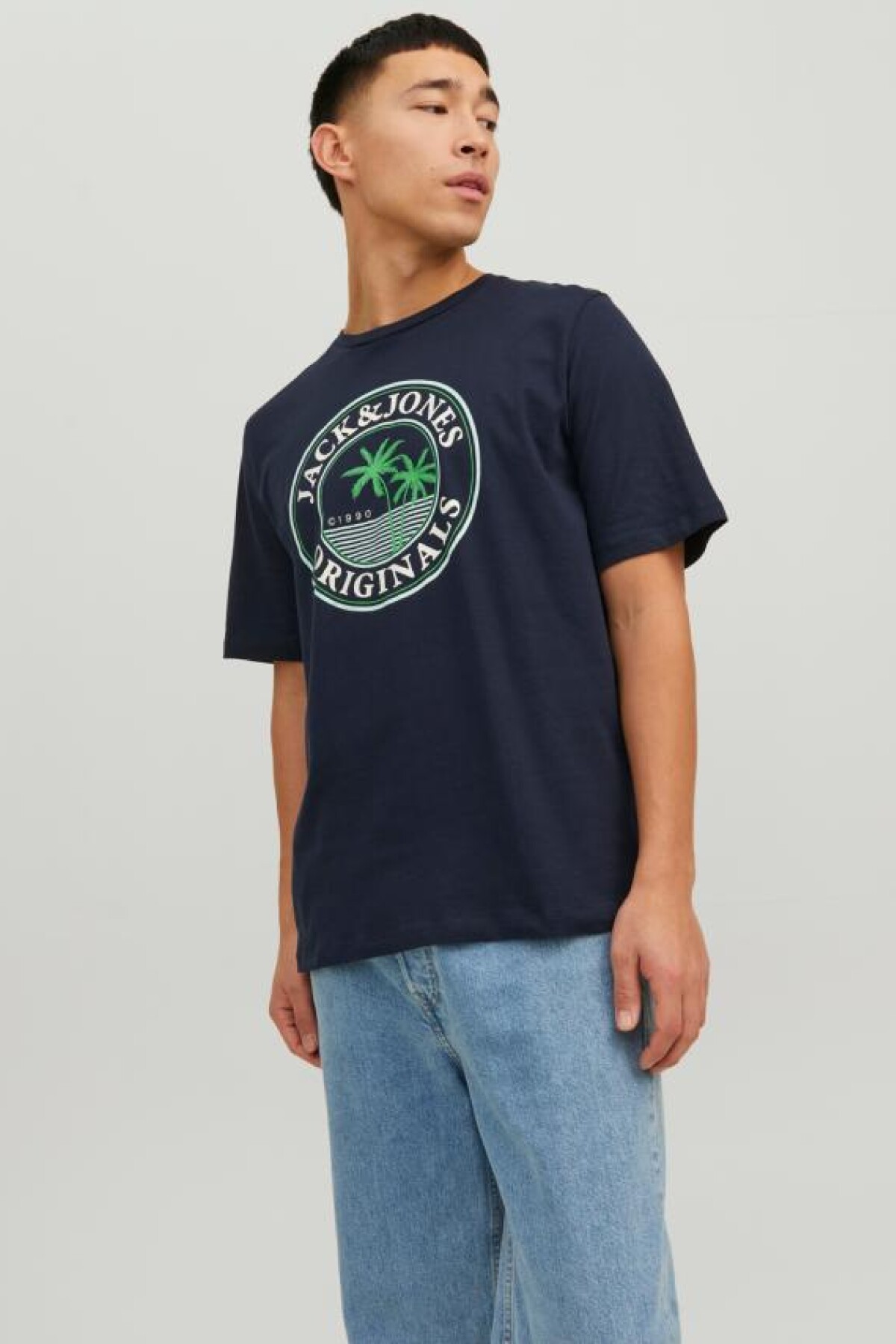 Camiseta Codyy Estampado Summer Vibes Navy Blazer