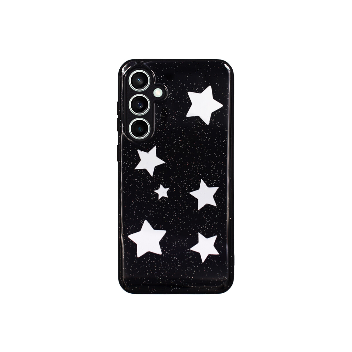 Protector para Samsung Galaxy S23 FE estrellas color negro 