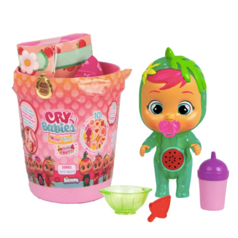 Bebés Llorones Cry babies Magic Tears Tutti frutti CRY BABIES - MAGIC TEARS TUTTI FRUTTI