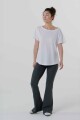 Polo Oversized Tee Mujer Classic White