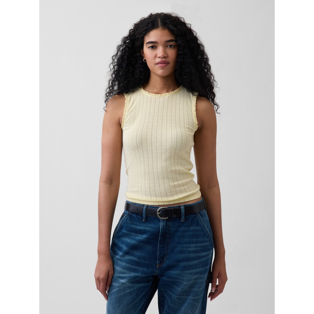 SL POINTELLE SHELL - MAIZE 