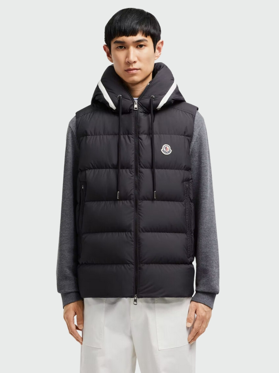 MONCLER - Chaleco Acolchado con Capucha Cardamine 