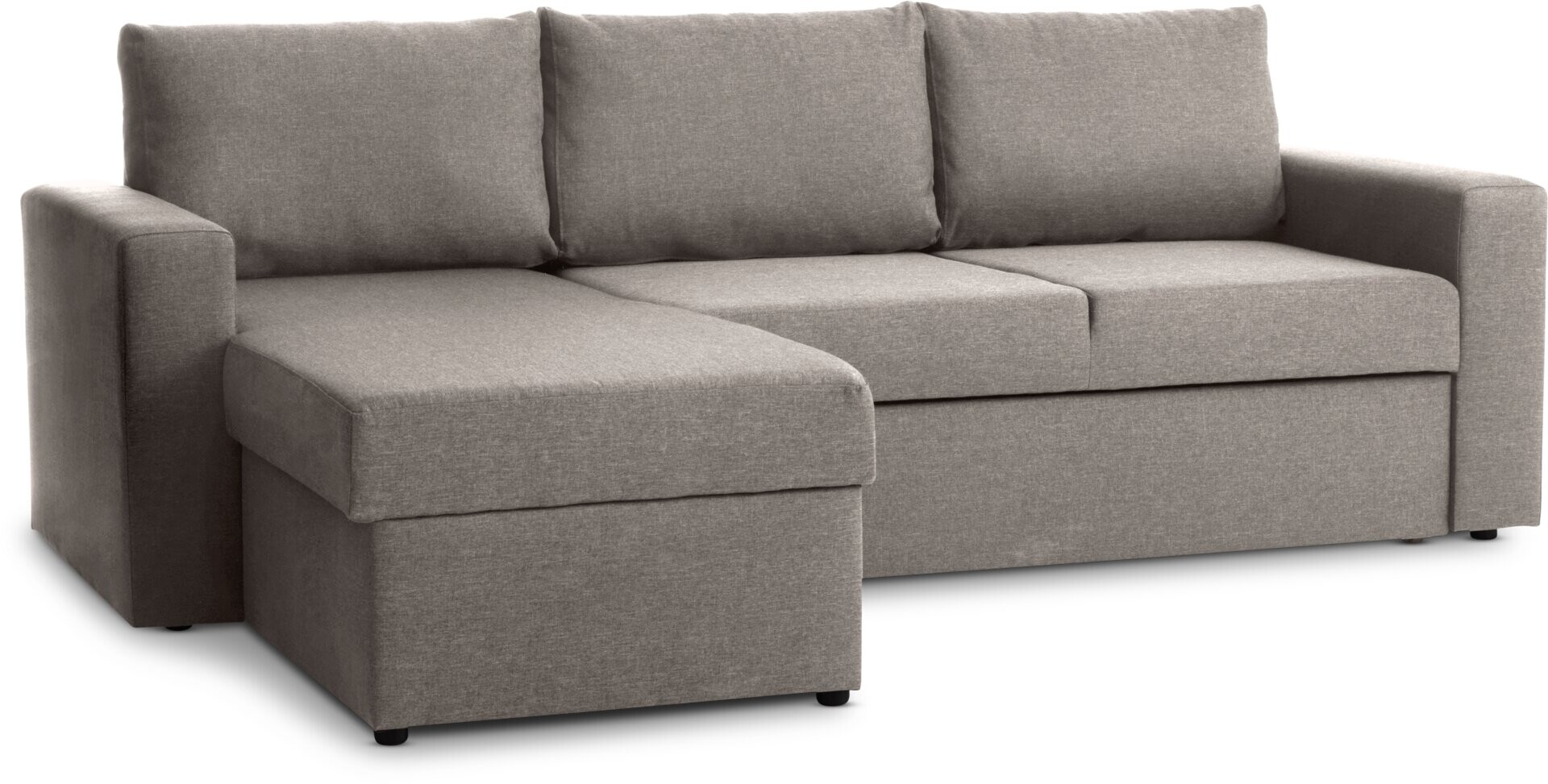 Sofá cama MARSLEV chaise longue gris cl 