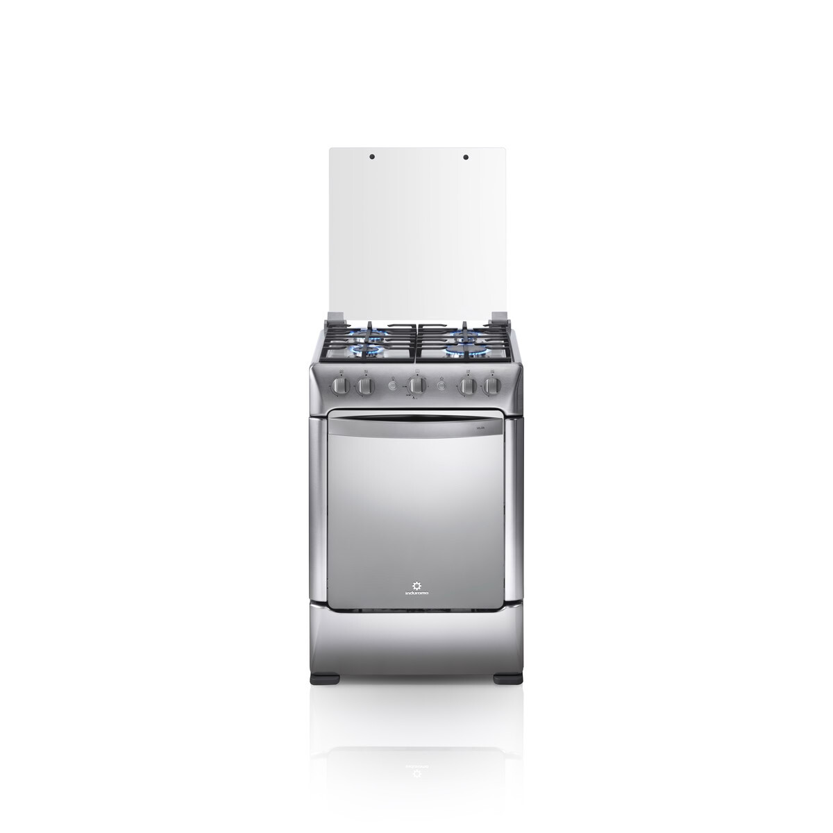 Cocina a Gas Indurama Milan 4 Hornallas 60 cm con Grill a Gas 
