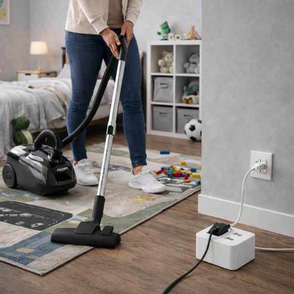 Aspiradora Allied 2200w Bolsa De Tela Lavable ASPIRADORA CON BOLSA ALLIED AL-AB1200