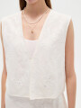 Chaleco Amaloa Blanco