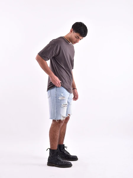 REMERA NEIGHBOUR GRIS OSCURO