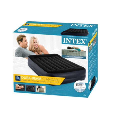 Colchón Intex Sommier 2 Plaza Queen Inflable Eléctrico Colchón Intex Sommier 2 Plaza Queen Inflable Eléctrico