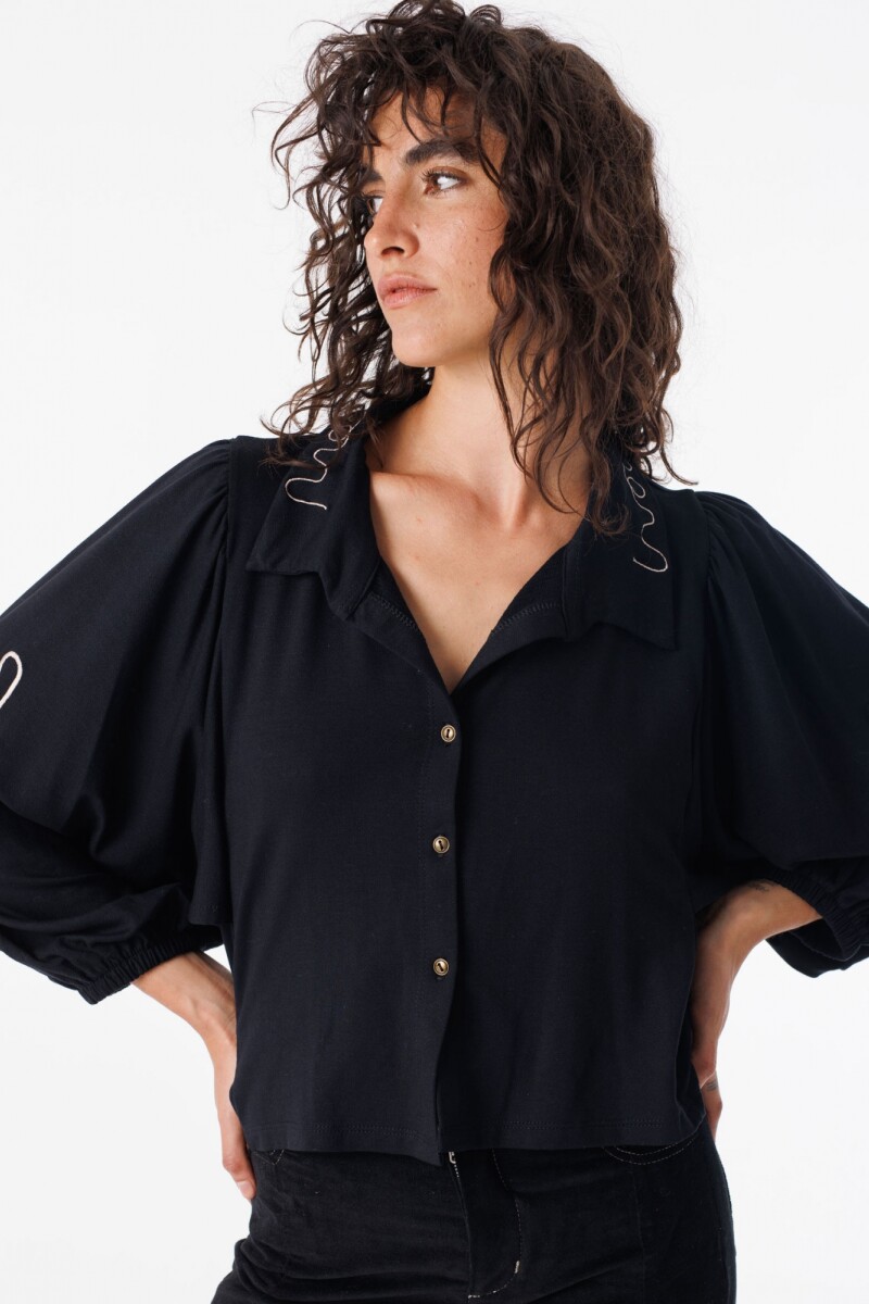 Camisa Aisling Negro