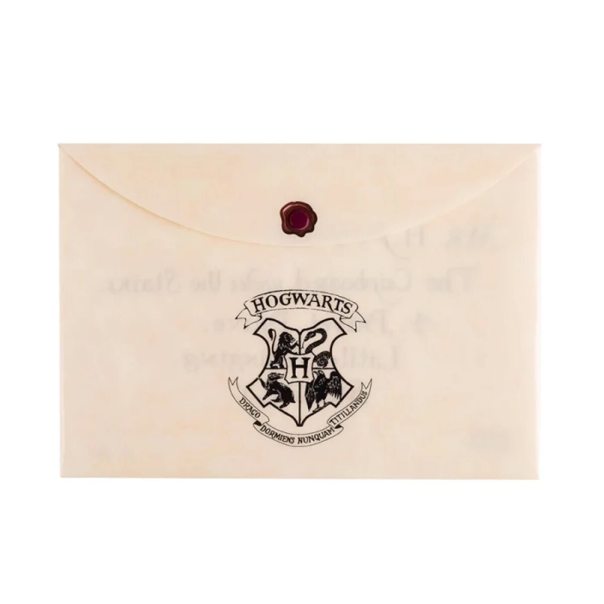 Sobre Zip Mooving Licencia A4 - Harry Potter Carta 