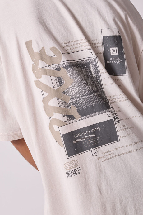 T-SHIRT GASTEL DIXIE Beige
