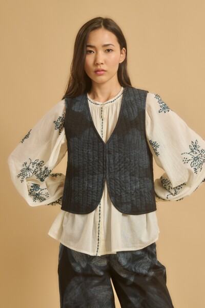 CHALECO GISO Indigo
