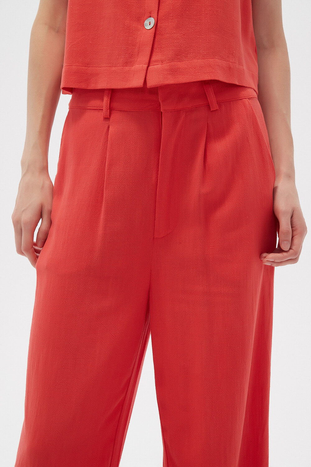 Pantalon Zinia Rojo