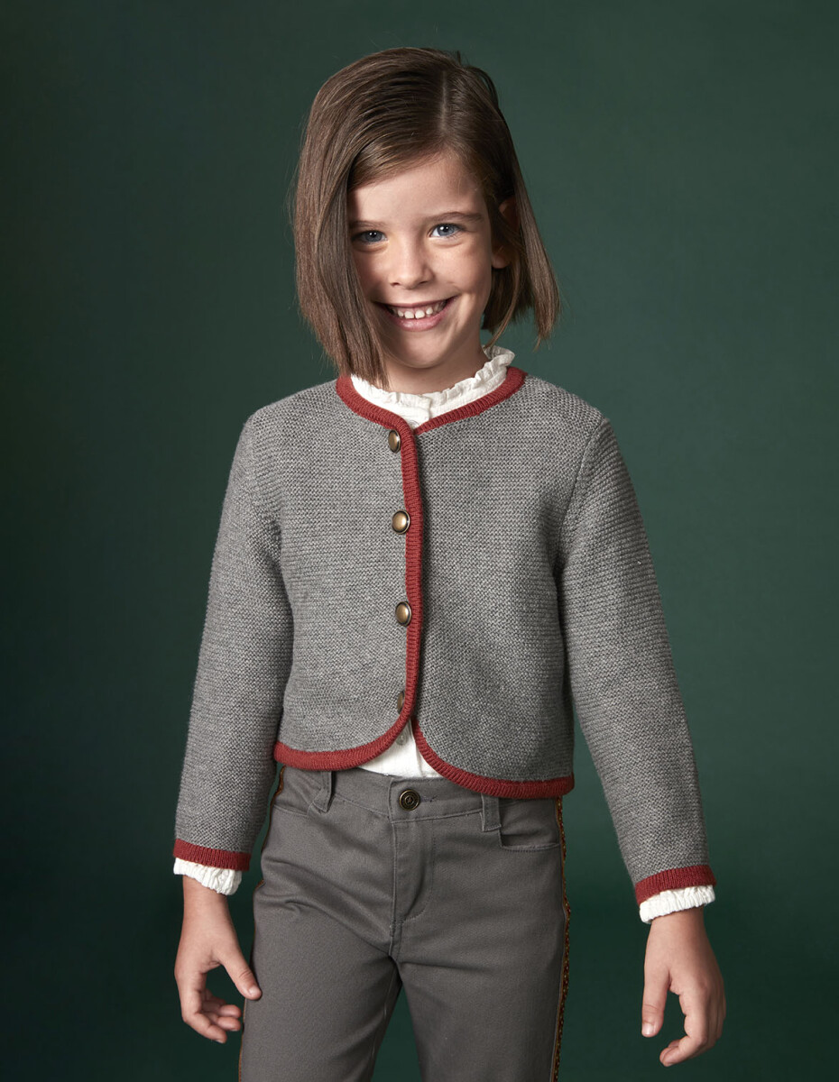 Chaqueta Tipo Austria - Gris Marengo 