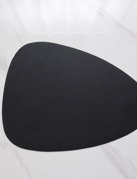 INDIVIDUAL PVC DISEÑO GOTA NEGRO 31X42CMS INDIVIDUAL PVC DISEÑO GOTA NEGRO 31X42CMS