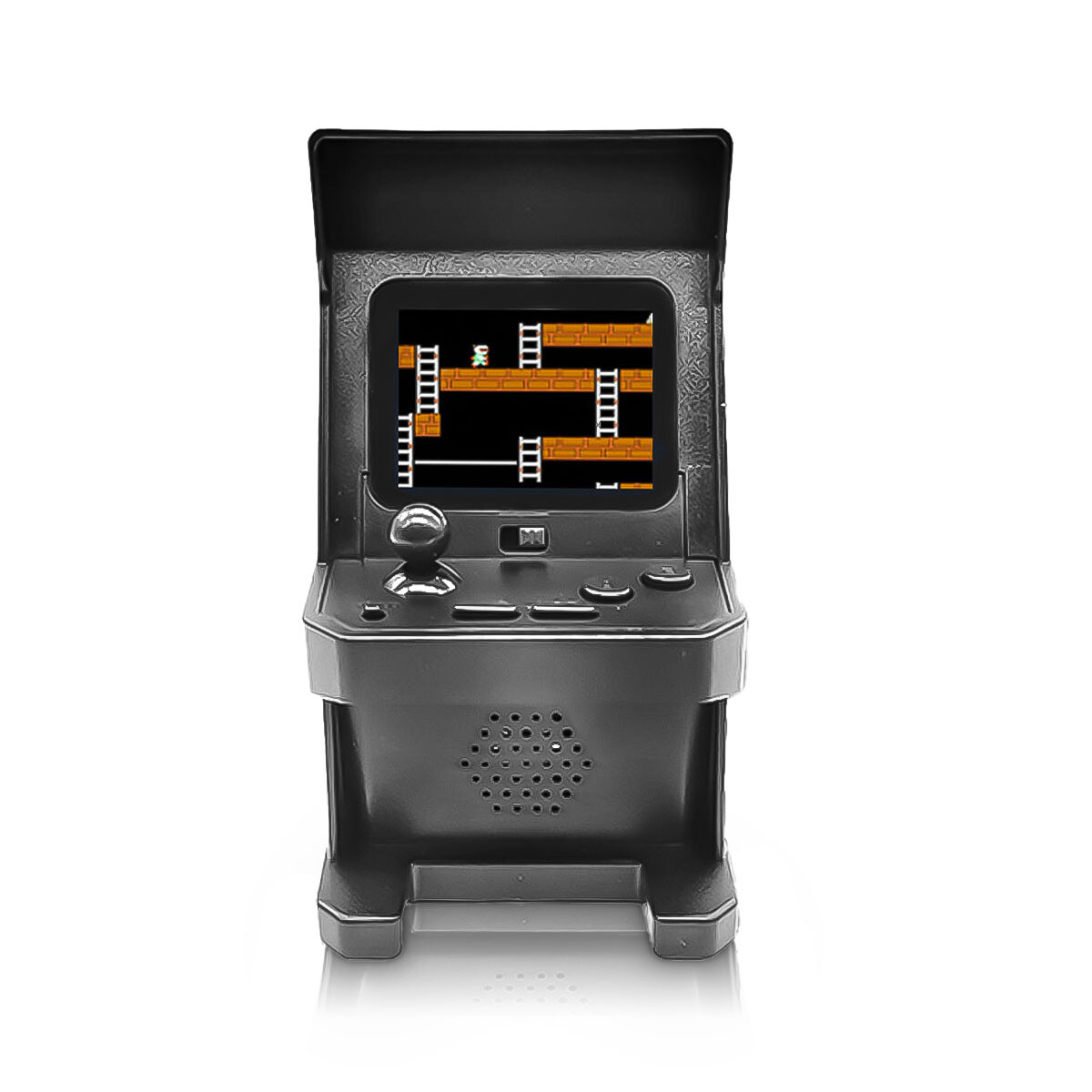 Mini Consola De Juegos Vintage Portátil 268 Juegos - Negro 