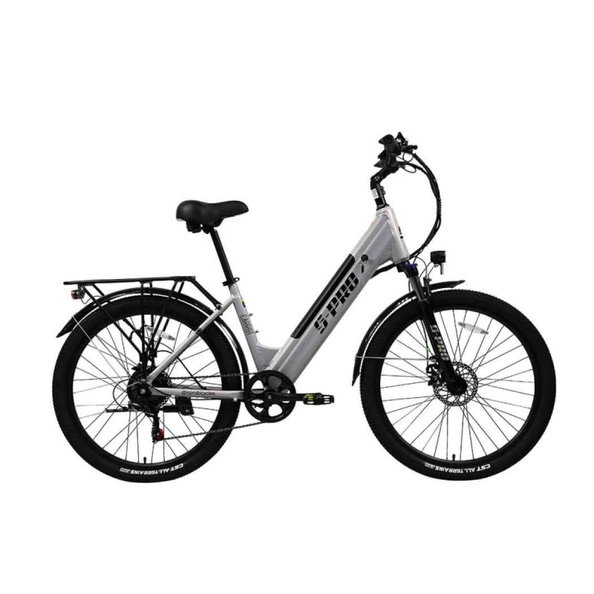 Bicicleta Electrica S-pro E-carrot R.26 - Gris 