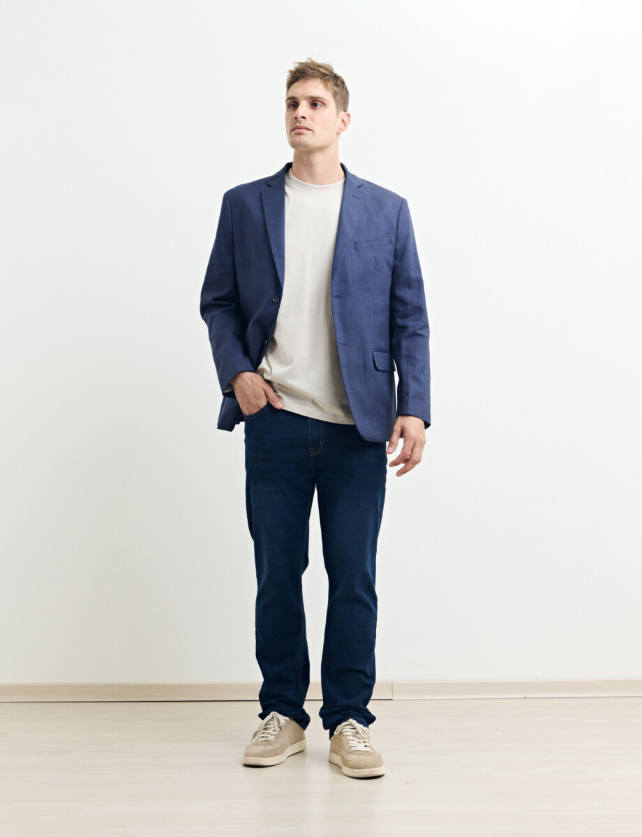 110577 SACO HARRINGTON LABEL Azul