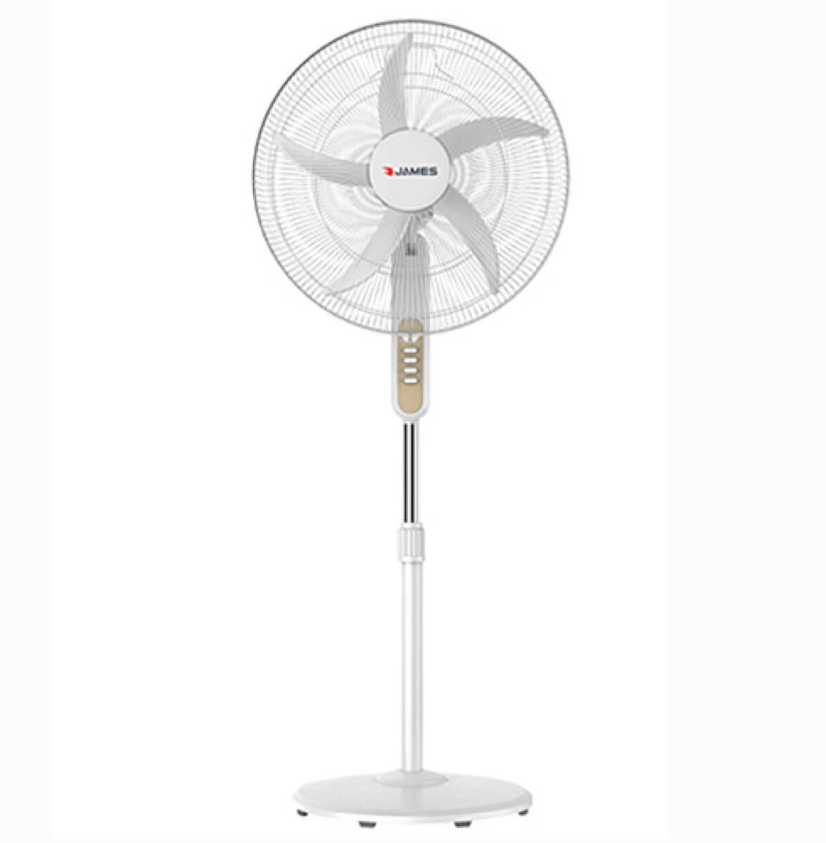 VENTILADOR DE PIE JAMES VP 20M -Blanco - Sin color 